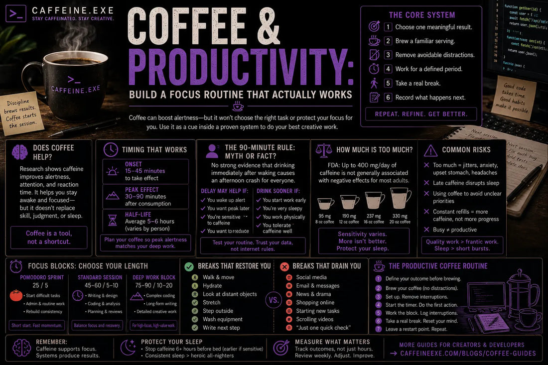 Coffee and Productivity: Build a Focus Routine That Actually Works
